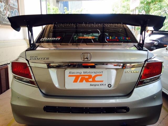 สปอยเลอร์ BRIO AMAZE DTM ทรง JS (พลาสติก ABS)